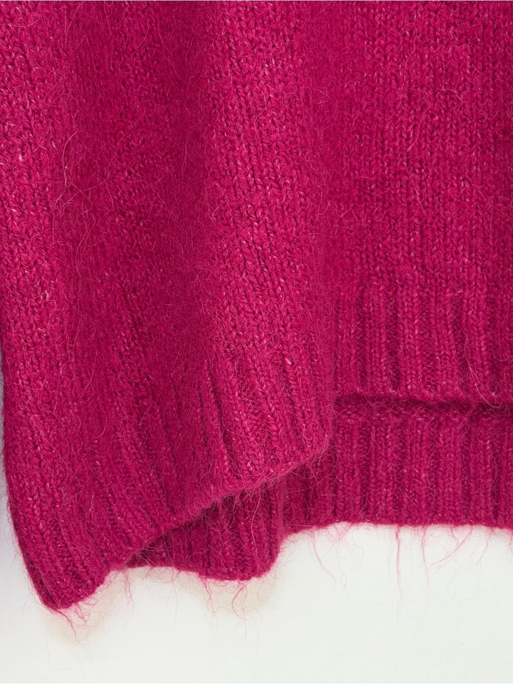Pistola Women's Carlen Mock Neck Sweater Fuschia Size Medium - Picture 3 of 10